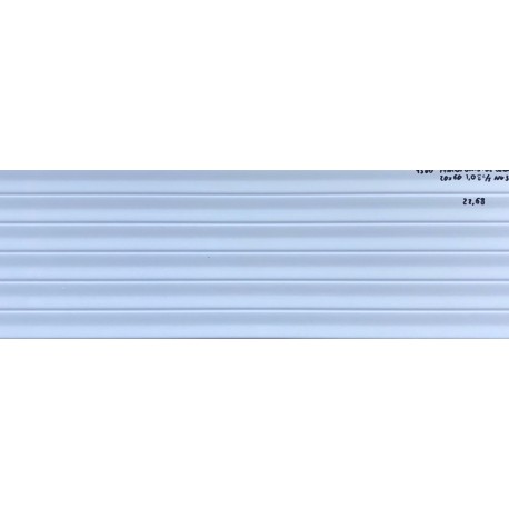 MURAL BRISTOL BLANCO 20x60cm ECO