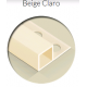 ESQUINERO / CANTONERA PVC CERRADO BEIGE CLARO 2,60m