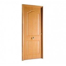 PUERTA ENTRADA BLINDADA PVC ROBLE DE 80CM IZQUIERDA