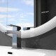 MUEBLE DE BAÑO SUSPENDIDO ETNA 60cm. DE 2 CAJONES + LAVABO + ESPEJO LED 