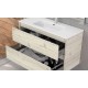 BATHROOM HUNG FURNITURE WITH TWO DRAWERS, 60CM