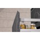 BATHROOM HUNG FURNITURE WITH TWO DRAWERS, 60CM