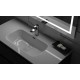 MUEBLE DE BAÑO OROSI 60cm. DE 3 CAJONES + LAVABO + ESPEJO LED 