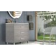 BATHROOM FUJI CABINET  WITH THREE DRAWERS AND HEATED BACKLIT LED MIRROR, 100CM
