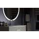 MUEBLE DE BAÑO OROSI 60cm. DE 3 CAJONES + LAVABO + ESPEJO LED 