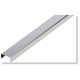 LISTELO " U " ACERO INOXIDABLE CEPILLADO 10x8mm x 2,60m