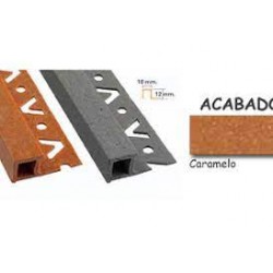 LISTELO FIBRA COLOR CARAMELO 12x12mmx2,50m