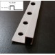 LISTELO DE PVC BLANCO 12x12mm x2.70m