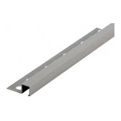 LISTELO DE PVC GRIS 12x12mm x2.70m