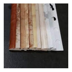 GUARDACANTO DE PVC MARMOLEADO ABIERTO 8,5mm  2,6m