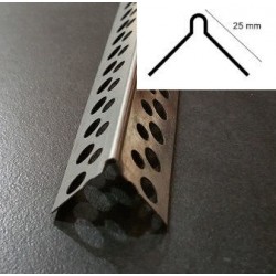 GUARDAVIVOS PARA YESO GALVANIZADO PERFORADO