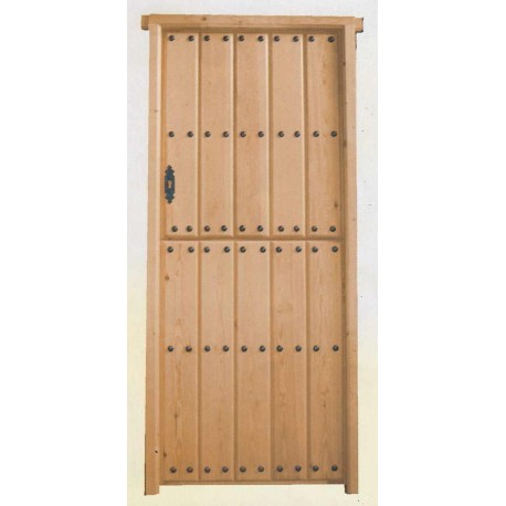 EXTERIOR WOODEN DOOR Mod.PCR-06
