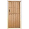 EXTERIOR WOODEN DOOR - NAIL- PARTITIONED DOOR LEAVES