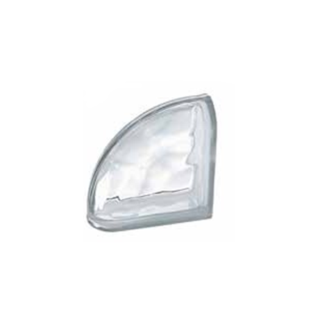 PURE NEUTRO TERMINAL CURVO ONDULADO 19x19x8cm