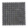 NATURAL STONE MOSAIC MOS-11 BLACK  30,5x30,5cm.