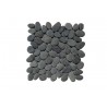 NATURAL STONE IRREGULAR MOSAIC  MOS-202 BLACK 30x30cm.