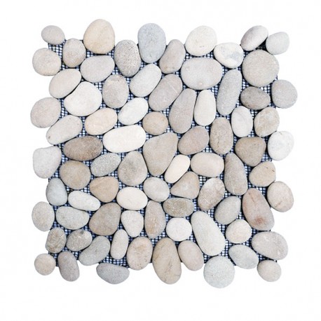 NATURAL STONE IRREGULAR MOSAIC  MOS-204 BROWN 30x30cm.