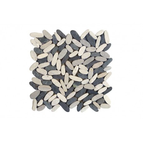 IRREGULAR MOSAIC NATURAL CUT STONE MOS-208 30x30cm.