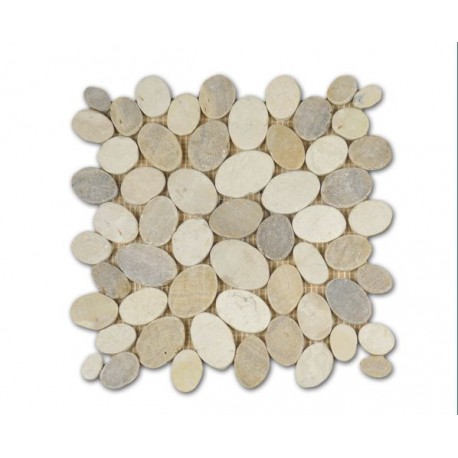 IRREGULAR MOSAIC NATURAL CUT STONE MOS-217 30x30cm.