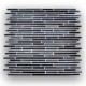MOSAICO PIEDRA, METAL Y CRISTAL MOS-533 30x30cm.