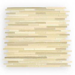 STONE, METAL & GLASS MOSAIC MOS-534  30x30cm.