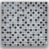 MOSAICO PIEDRA, METAL Y CRISTAL MOS-543 30x30cm.