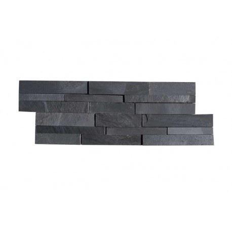 PIEDRA LAJA NEGRO 18x50cm