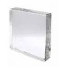 CRYSTAL BLOCK TRANSPARENTE 20X20x5cm