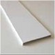WHITE STRAIGHT ALUMINUM TERMINAL PROFILE 1m.