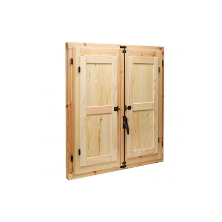 VENTANA DE MADERA 120x100cm