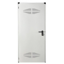 PUERTA MULTIUSO BLANCA CON REJILLA HUECO DE 80CM REVERSIBLE IZQUIERDA y DERECHA