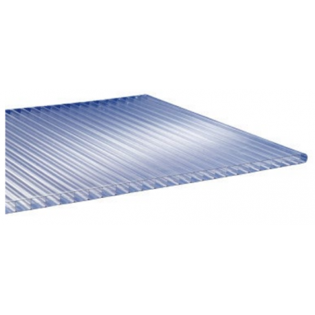 PLACA DE POLICARBONATO 2x0,98M 10MM 1,7 KG/M² 