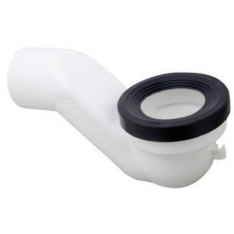 CODO EVACUACION WC VERTICAL Ø110mm 21cm