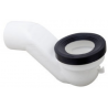 CODO EVACUACION WC VERTICAL Ø110mm 21cm