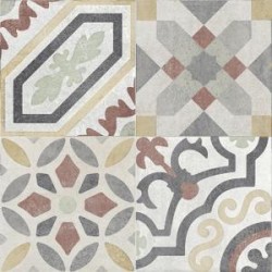 AT.DEC. ALPHA GRIS MATE 45x45cm, STD