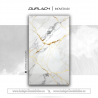 PLATO DE DUCHA 80x160cm 3D STONE PLUS MARMOL BLANCO ORO