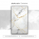 PLATO DE DUCHA 90x150cm 3D STONE PLUS MARMOL BLANCO ORO
