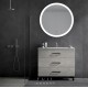 MUEBLE DE BAÑO COMPLETO FUJI 100cm COLOR ICEMENT