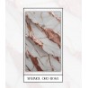 SHOWER TRAY 80x130cm STONE PLUS 3D MARMOL PINK ORO