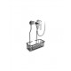 JABONERA VARILLAS COLGABLE DUCHA NEGRA GEDY