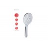 MANGO DE DUCHA CROMO 3JETS G.INOX 01 GEDY
