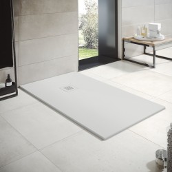 PLATO DE DUCHA 70x100cm 1 MICA BLANCO GRESANCU
