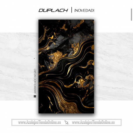 PLATO DE DUCHA 80x180cm 3D STONE PLUS MARMOLADO NEGRO 