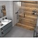 PLATO DE DUCHA 70x100cm 3D STONE PLUS ROBLE AHUMADO
