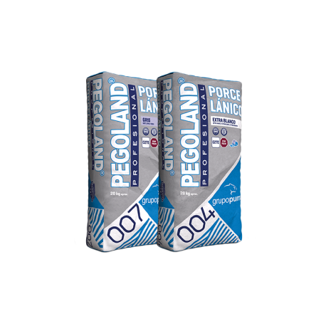 CEMENTO COLA PEGOLAND PROFESIONAL PORCELÁNICO BLANCO C2 20KG