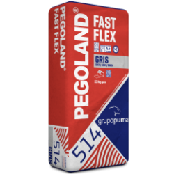 CEMENTO COLA PEGOLAND FAST FLEX GRIS S1 25KG