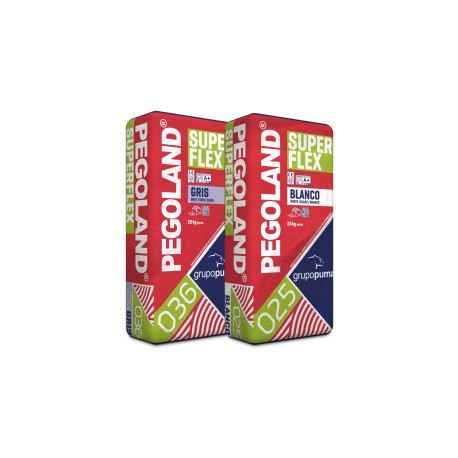 PEGOLAND SUPERFLEX WHITE S2 GLUE CEMENT 25KG
