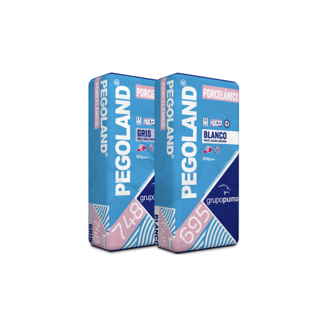 PEGOLAND WHITE PORCELAIN GLUE CEMENT C1 25KG