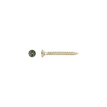 TORNILLOS TIRAFONDO PARA MADERA BICROMATADOS 3,5X30MM. 500UDS