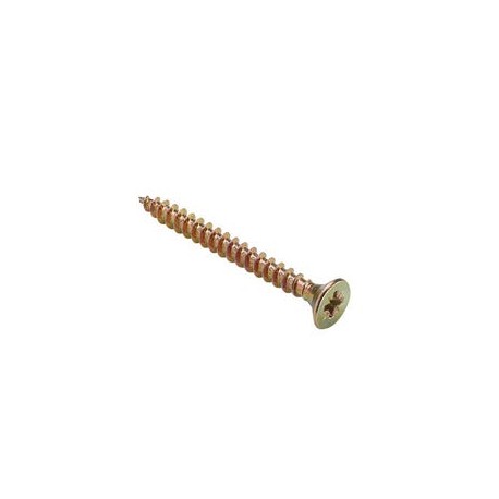 TORNILLOS TIRAFONDO PARA MADERA BICROMATADOS 3X20MM. 1000UDS